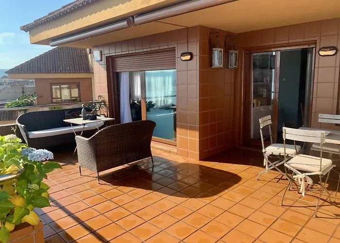 Holibai Colección Atlántica, Dúplex con gran terraza y vistas a la bahía Baiona